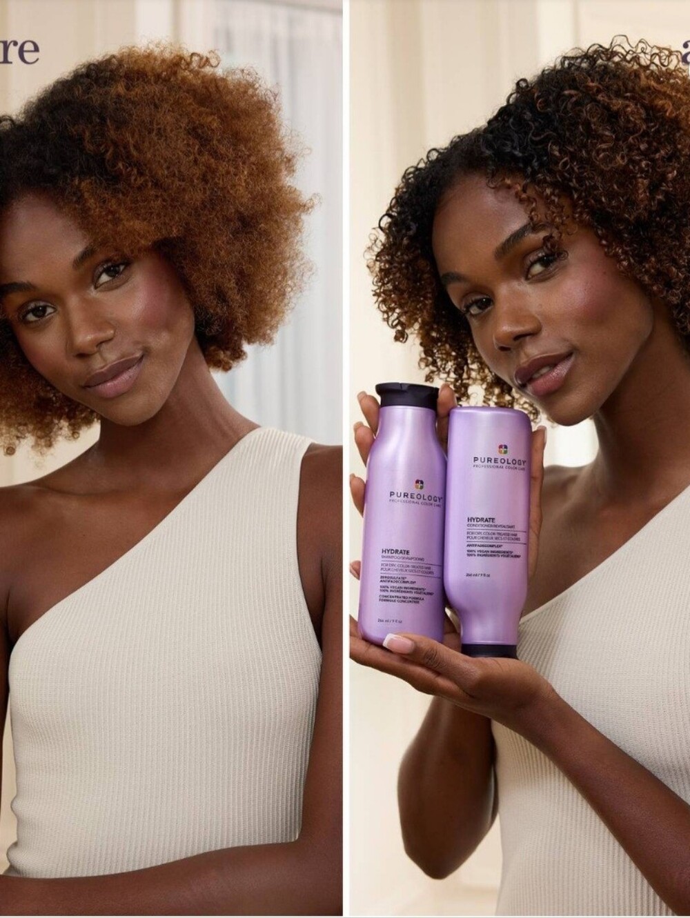NWT FULL SET Pureology Hydrate Shampoo 226ml&Conditioner 226ml Duo 100% VEGAN - Picture 6 of 9
